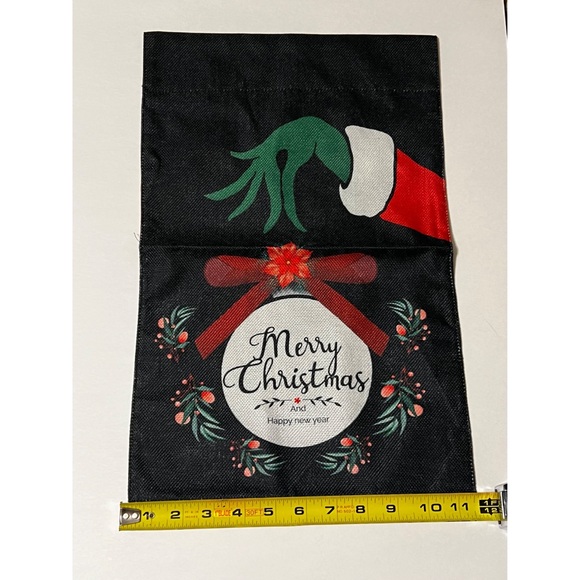 NEW GRINCH Christmas Yard Flag - Picture 3 of 4